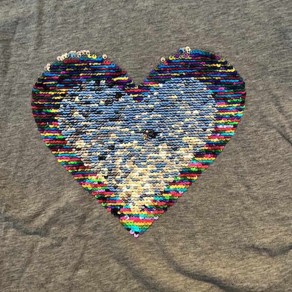 Crewcuts Flip Sequins Heart Top - Picture 3 of 4